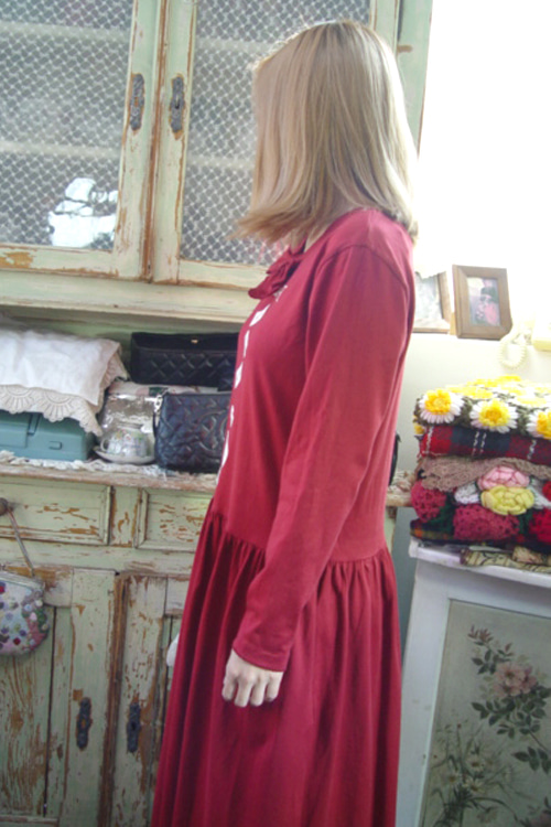 vintage  Paradise cotton dress