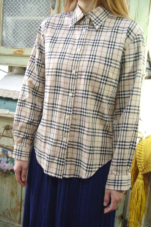 BURBERRY cotton shirt (london)